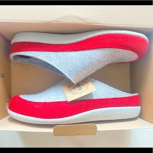 Haflinger wool slippers Flynn blizzard size 44 NEW